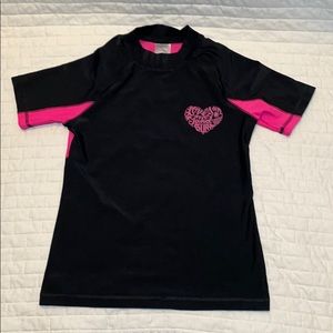 Swim surf top short sleeve